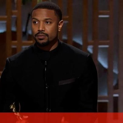 Michael B. Jordan recorda atores negros ao receber Óscar de Melhor Ator