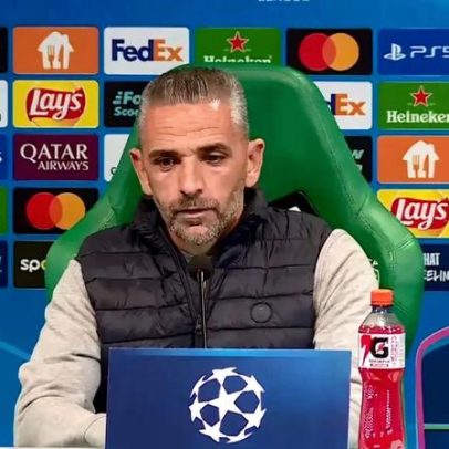 Rui Borges lidera a reviravolta do Sporting frente ao Bodo/Glimt