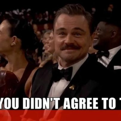 Meme de Leonardo DiCaprio nos Óscares soma-se aos melhores