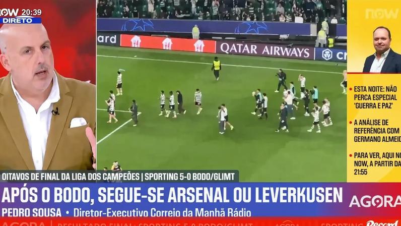 Pedro Sousa: «Este é o melhor Sporting da história. Espero que as viúvas de Ruben Amorim tenham falecido hoje»