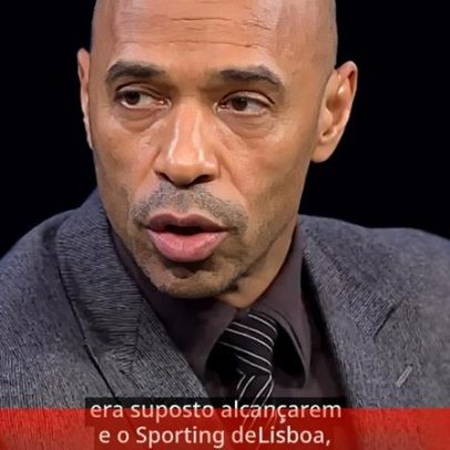 Thierry Henry cita Sporting Lisboa e fãs não perdoam