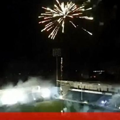 Feirense comemora 108 anos com fogo de artifício