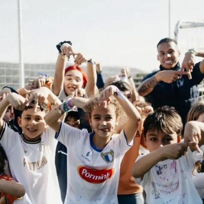 Ivan Zlobin e Gustavo Garcia visitam Escola Básica de São Cosme