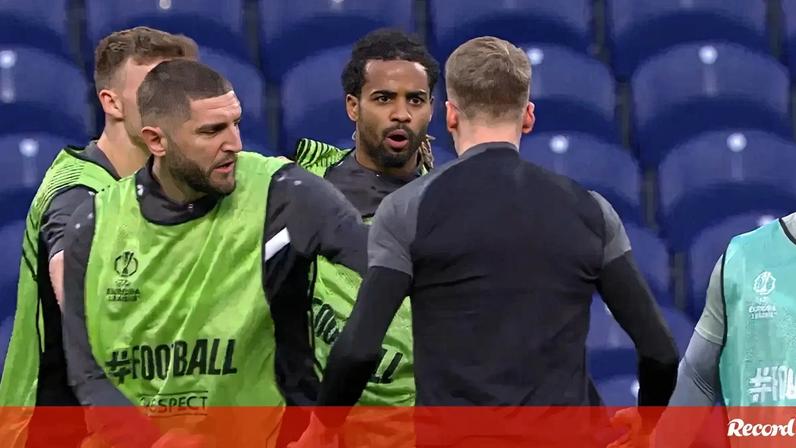 Fuhrich e Assignon desentendem-se no treino do Estugarda no Dragão