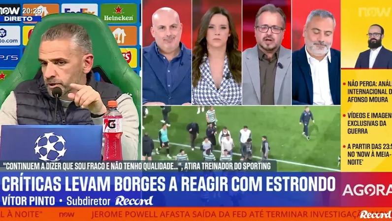 Vítor Pinto: «Rui Borges respondeu diretamente e não mostrou ressabiamento como outros treinadores nas conferências»