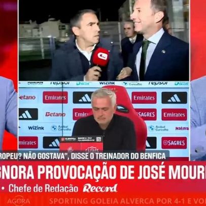 Mourinho lança 'hino ao ego' e Varandas não reage à declaração do Benfica