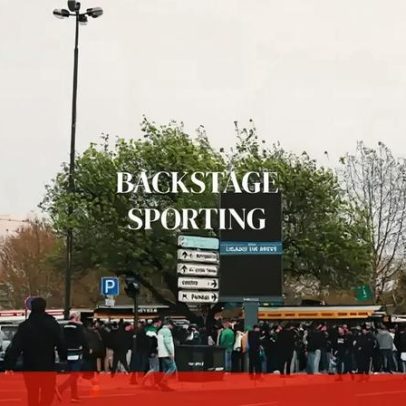 Bastidores do Sporting-Bodo/Glimt com mensagens especiais e o abraço de Varandas