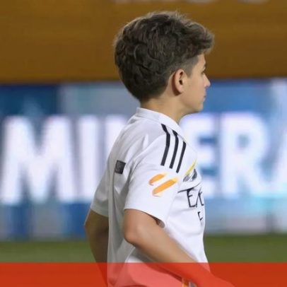 Golo de jovem do Real Madrid entusiasma comentadores