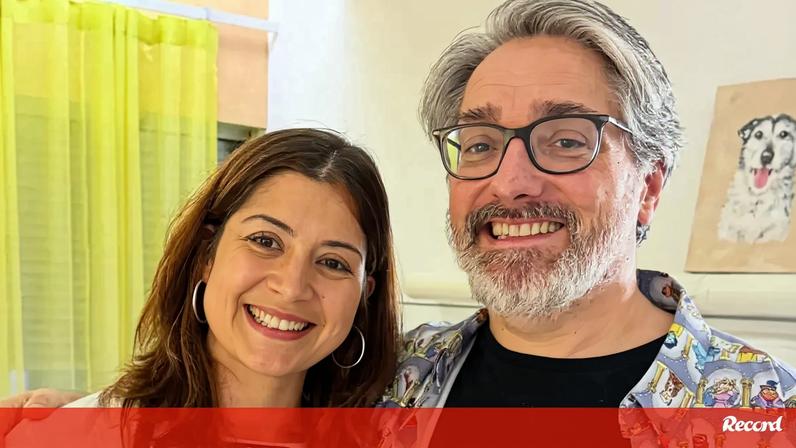 Nuno Markl ao lado da doutora Maria João Costa