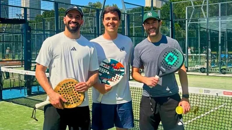 Ruben Amorim e Hugo Viana novamente juntos em clube de padel