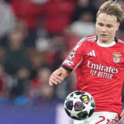 Schjelderup, um dos jogadores mais valorizados do Benfica, quase por acaso