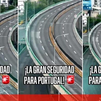 Polícia mexicana acompanha autocarro de Portugal ao Estádio Azteca