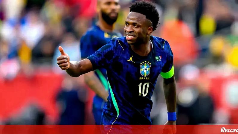Vinícius Júnior na seleção do Brasil