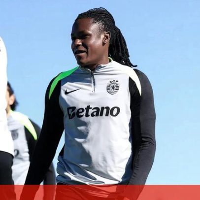 Geovany Quenda regressa aos treinos do Sporting quase quatro meses após lesão