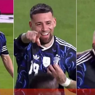 Messi escolhe Otamendi para penálti frente à Zâmbia e Argentina celebra