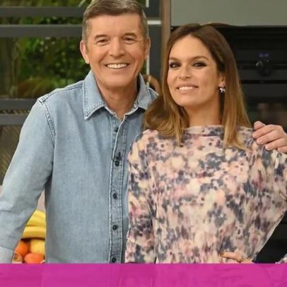 Diana Chaves ri-se num momento inusitado no programa Casa Feliz