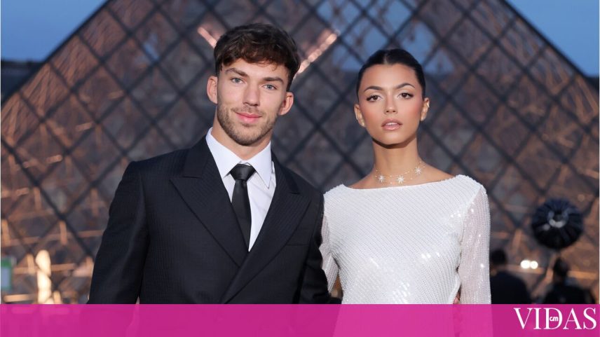 Pierre Gasly e Kika Cerqueira Gomes