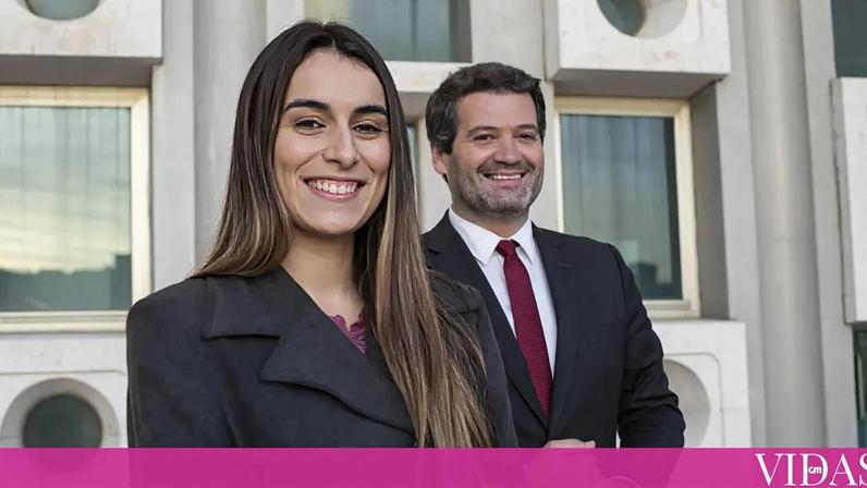 André Ventura e Rita Matias