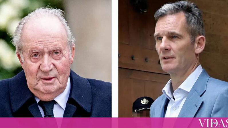 Juan Carlos e Iñaki Urdangarin