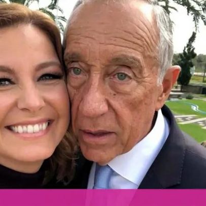 Vanessa Oliveira faz declaração ao Presidente Marcelo Rebelo de Sousa