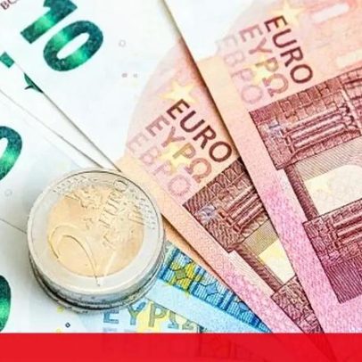 Euro sobe e atinge patamar de 1 euro