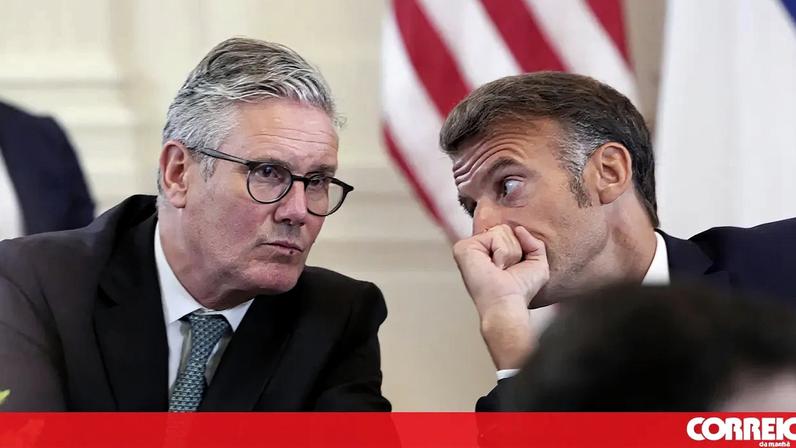 Keir Starmer e Emmanuel Macron