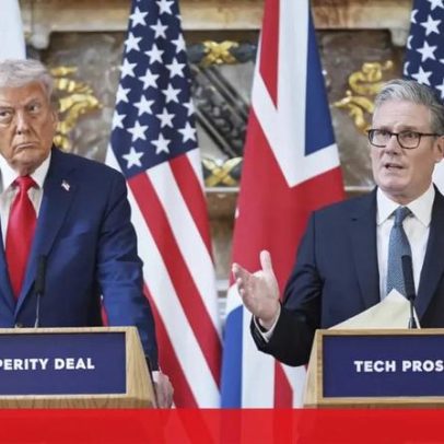 Trump critica Keir Starmer por não apoiar os EUA no Irão