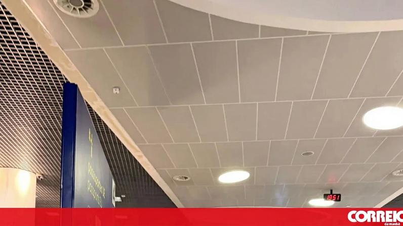 Filas no controlo de fronteiras do aeroporto de Lisboa