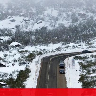 Neve leva Guarda e Castelo Branco a aviso laranja com mau tempo