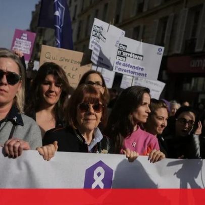 Cartazes e protestos pelo mundo no Dia Internacional da Mulher