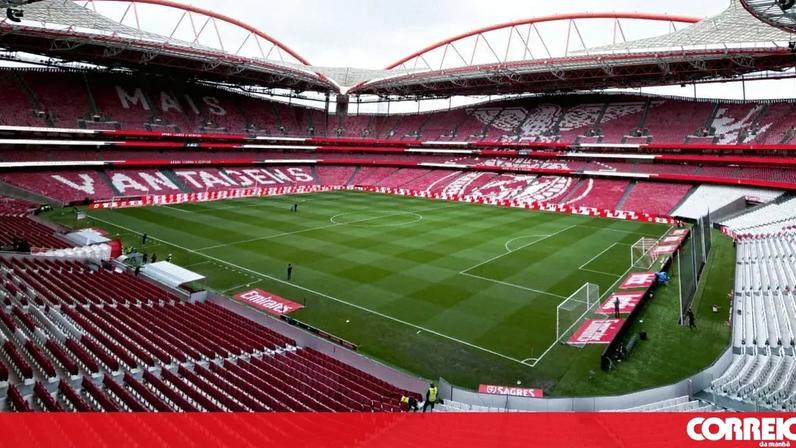 Vista das bancadas do Estádio da Luz