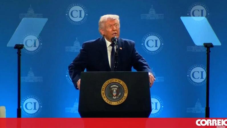 Trump fala sobre o Médio Oriente