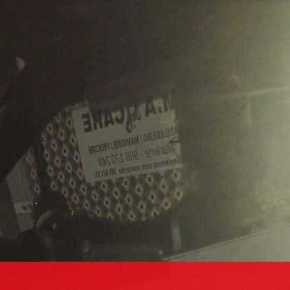 Carro despista-se contra muro de escola em Faro