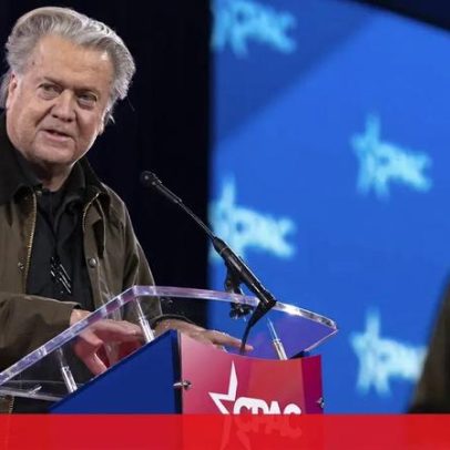 Steve Bannon, aliado de Epstein, buscou poder e tornou-se seu amigo