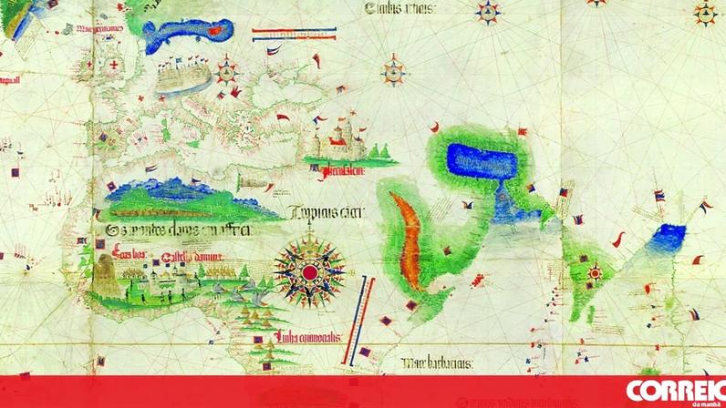 Mapa do "planisfério de Cantino"