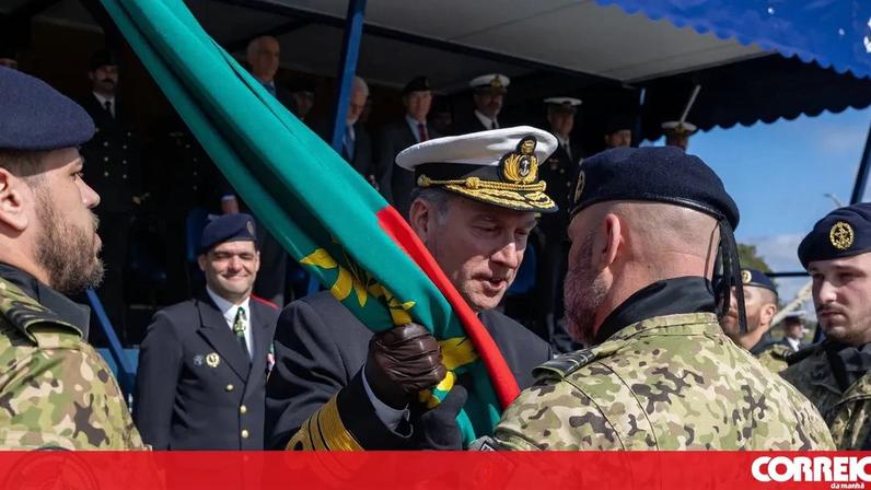 Fuzileiros em missão de oito meses na Lituânia e patrulha de F-16 no Báltico