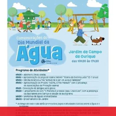 EPAL celebra Dia Mundial da Água com três dias comemorativos em Lisboa