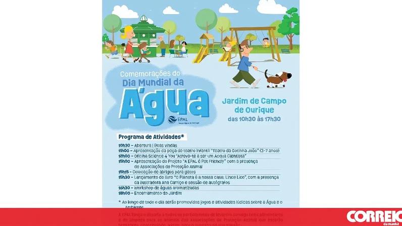 EPAL celebra Dia Mundial da Água com três dias comemorativos em Lisboa