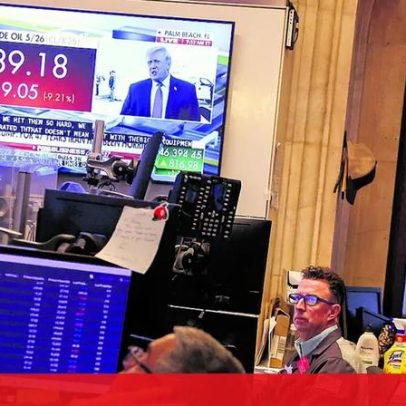 Mercados sobem e bolsas em alta com a queda do crude