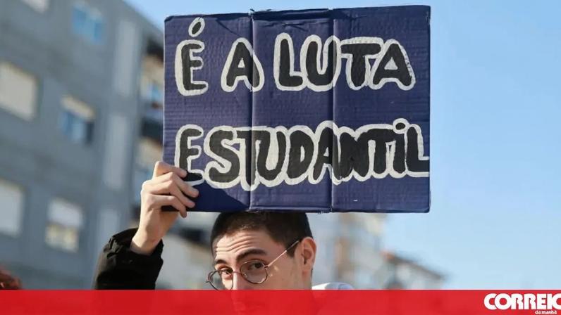Estudantes manifestam-se em Lisboa
