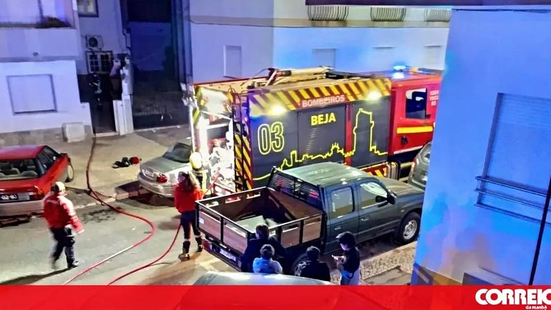 Bombeiros de Beja em ação