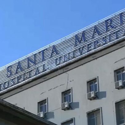 Polícia faz buscas na casa mortuária do Hospital de Santa Maria, Lisboa.