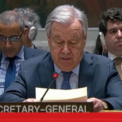 Guterres condena ataques dos EUA e de Israel ao Irão e pede fim das hostilidades