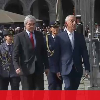 Marcelo despede-se das Forças Armadas e apela à união dos portugueses