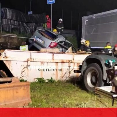 Despiste de carro em Santo Tirso causa vítima mortal