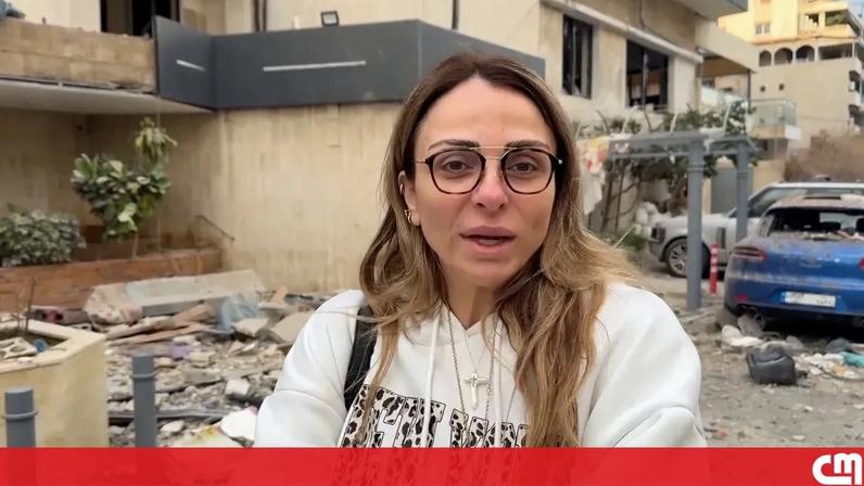 “Estávamos a dormir quando o míssil atingiu o hotel”: Mulher recorda momento em que míssil destruiu hotel em Beirute
