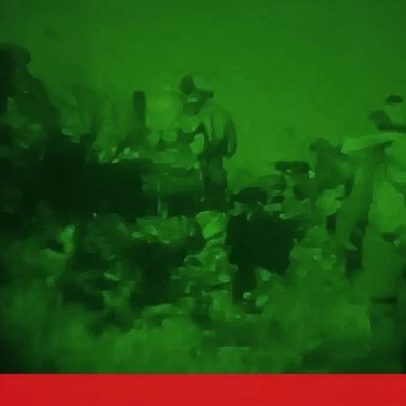 Imagens mostram tropas israelitas em ação no sul do Líbano