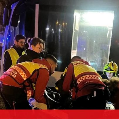 Duas idosas feridas após serem atropeladas pelo metro em Almada