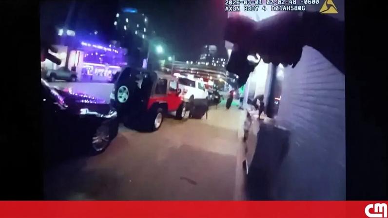 Imagens mostram vídeos da polícia de Austin a localizar suspeito de tiroteio num bar