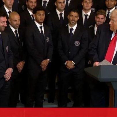 Trump felicita Messi pela conquista da MLS na Casa Branca